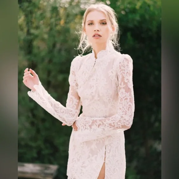 NWOT! Stone Cold Fox x REVOLVE Allure Dress in White - Picture 8 of 16